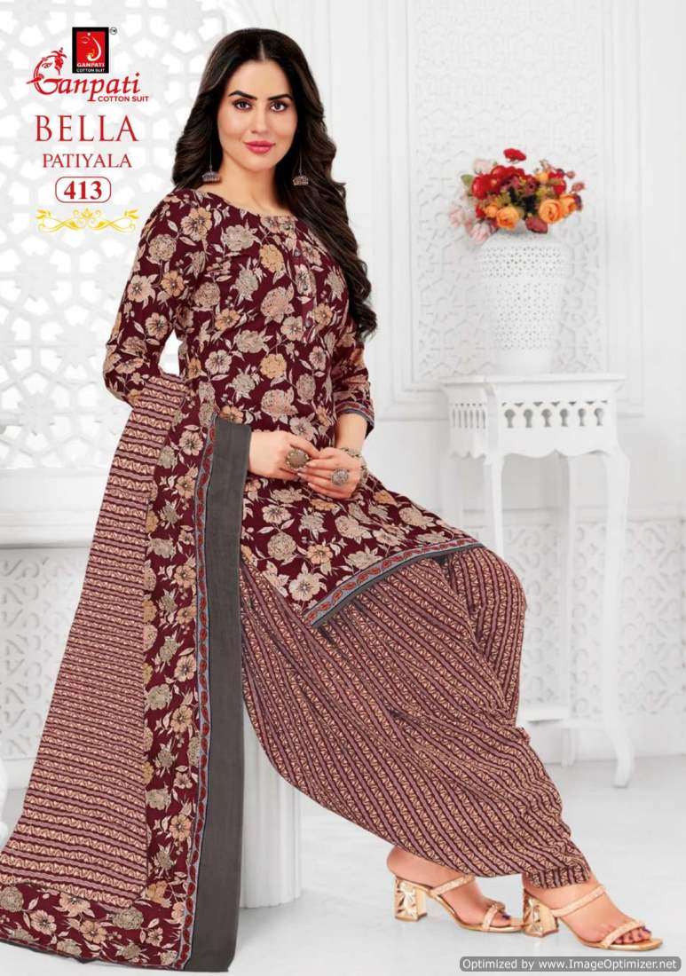 Ganpati Bella Patiyala Vol-4 – Dress Material - Wholesale Catalog