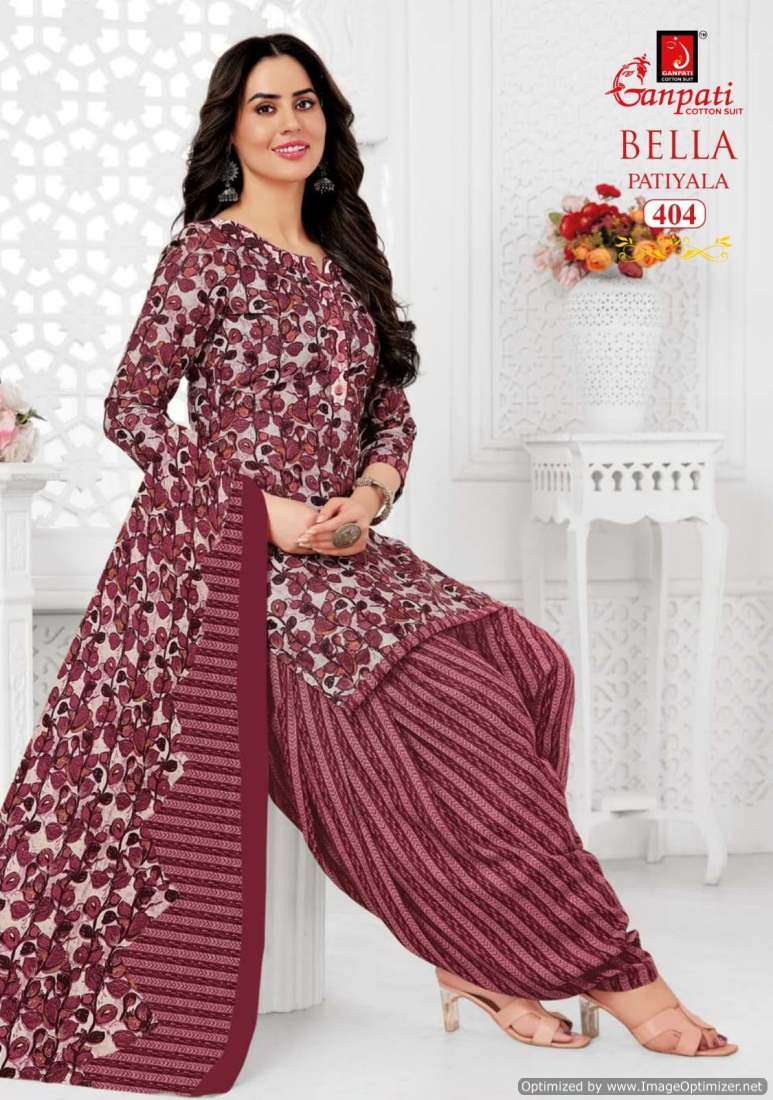 Ganpati Bella Patiyala Vol-4 – Dress Material - Wholesale Catalog