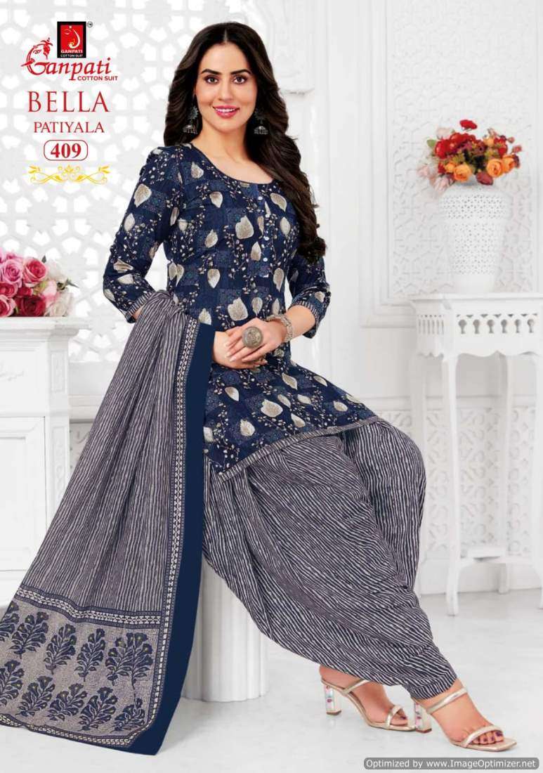 Ganpati Bella Patiyala Vol-4 – Dress Material - Wholesale Catalog