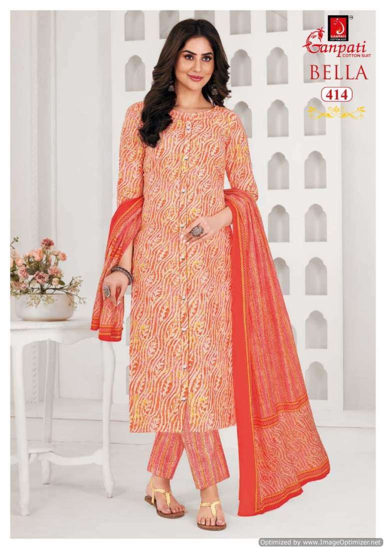 Ganpati Bella Vol-4 – Dress Material - Wholeslae Catalog