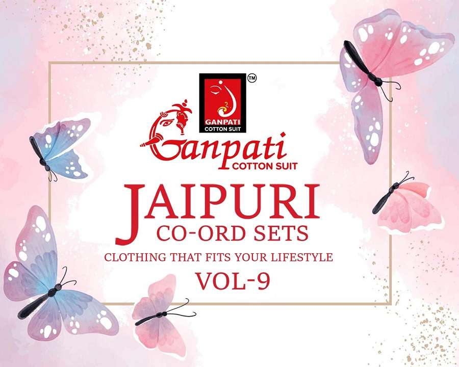 Ganpati Jaipuri Vol-9 – Co-ord Set Wholesale Catalog