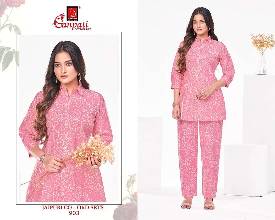 Ganpati Jaipuri Vol-9 – Co-ord Set Wholesale Catalog