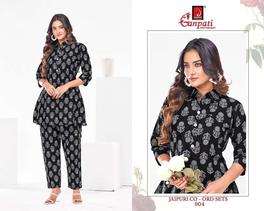 Ganpati Jaipuri Vol-9 – Co-ord Set Wholesale Catalog