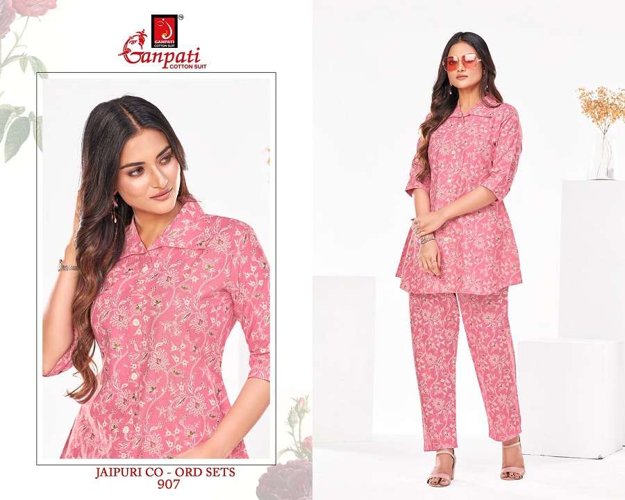 Ganpati Jaipuri Vol-9 – Co-ord Set Wholesale Catalog