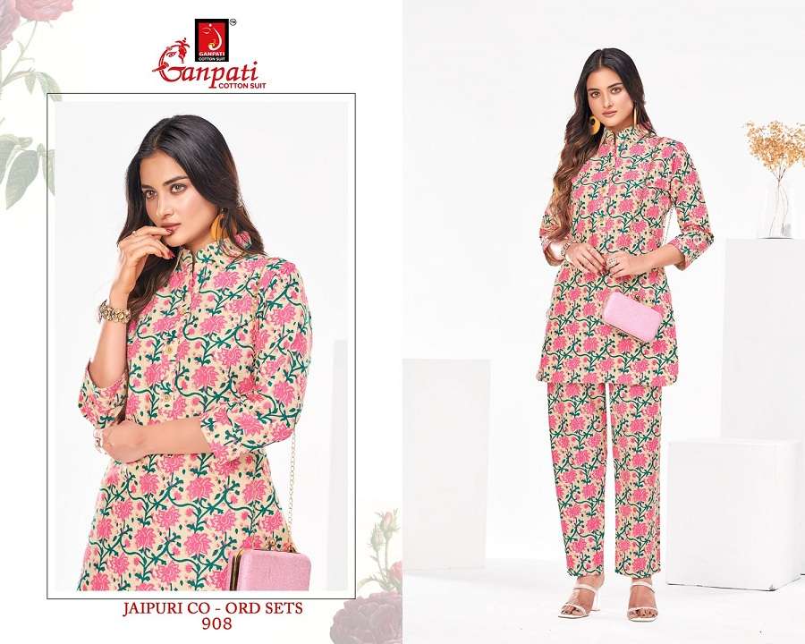 Ganpati Jaipuri Vol-9 – Co-ord Set Wholesale Catalog