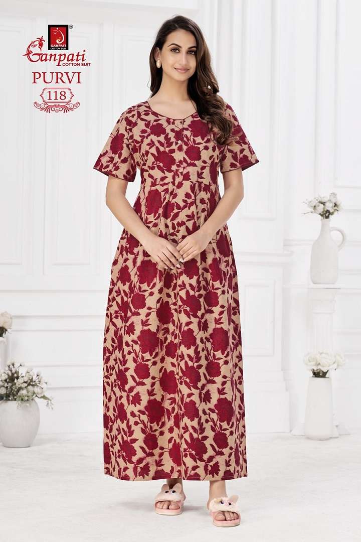 Ganpati Purvi Nighty Vol-1 – Readymade Wholesale Catalog