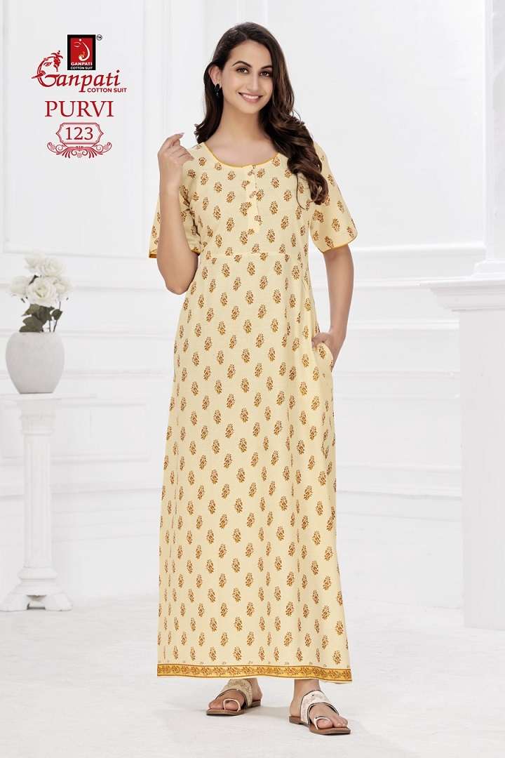 Ganpati Purvi Nighty Vol-1 – Readymade Wholesale Catalog