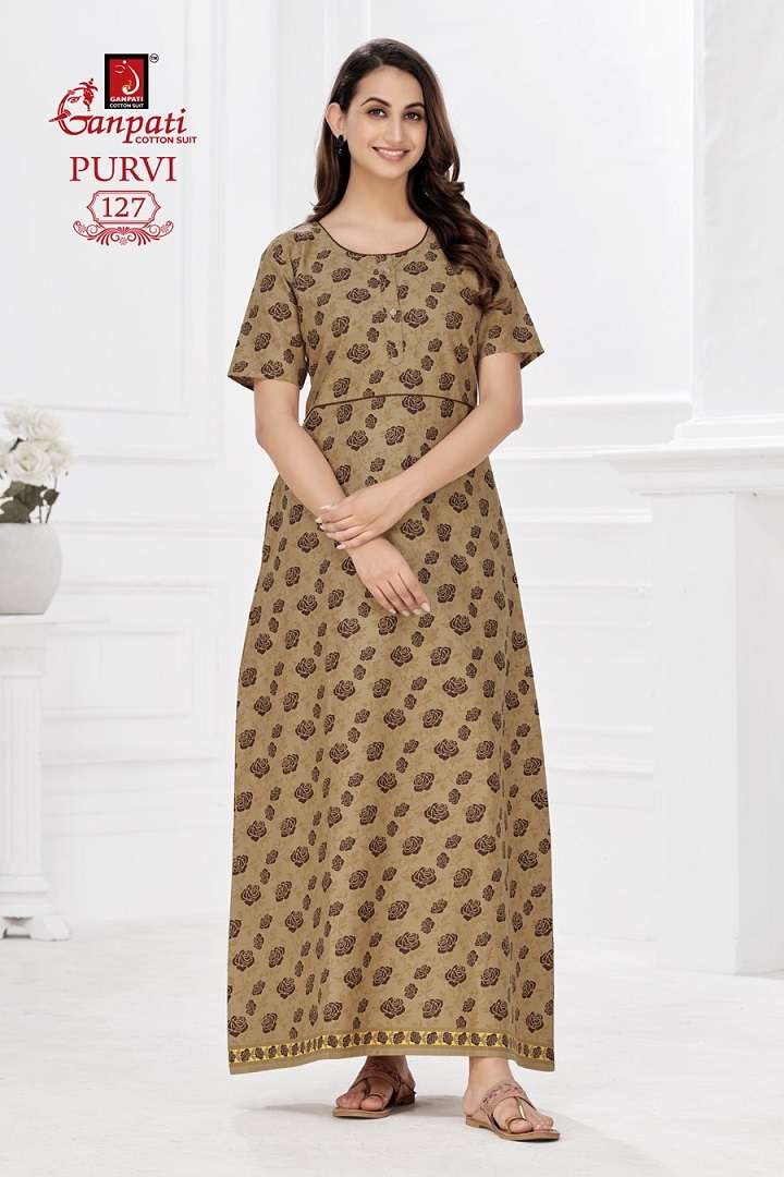 Ganpati Purvi Nighty Vol-1 – Readymade Wholesale Catalog