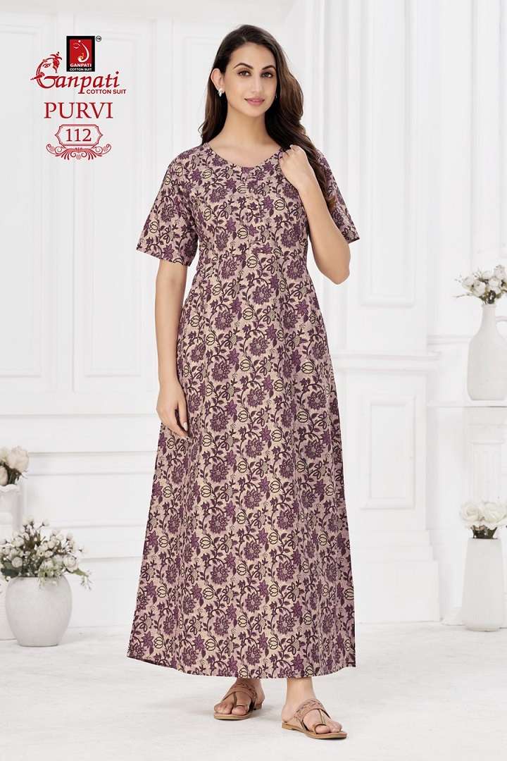 Ganpati Purvi Nighty Vol-1 – Readymade Wholesale Catalog