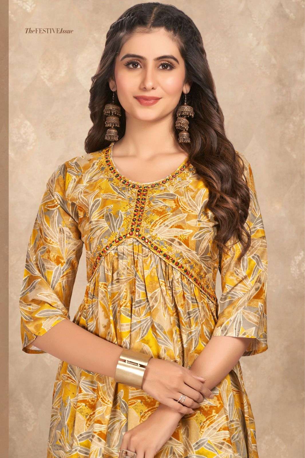 GOLDEN ANTARANGI ALIA Kurti Wholesale catalog