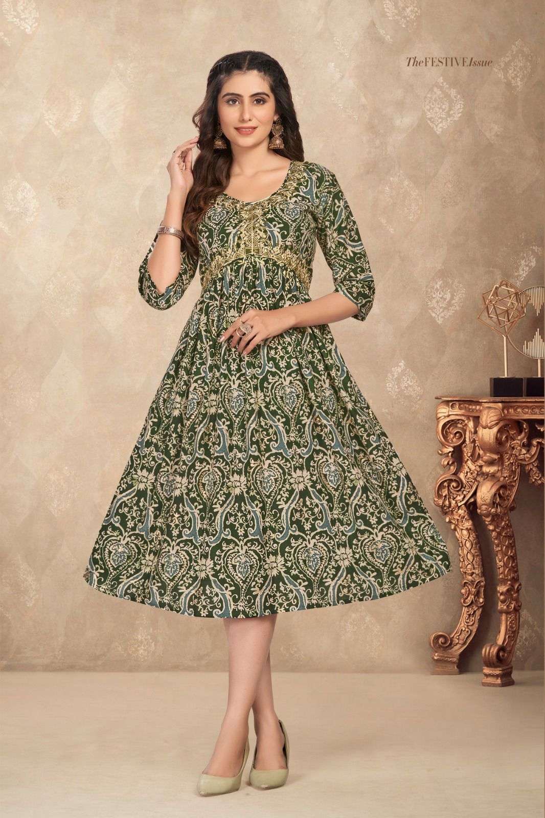 GOLDEN ANTARANGI ALIA Kurti Wholesale catalog