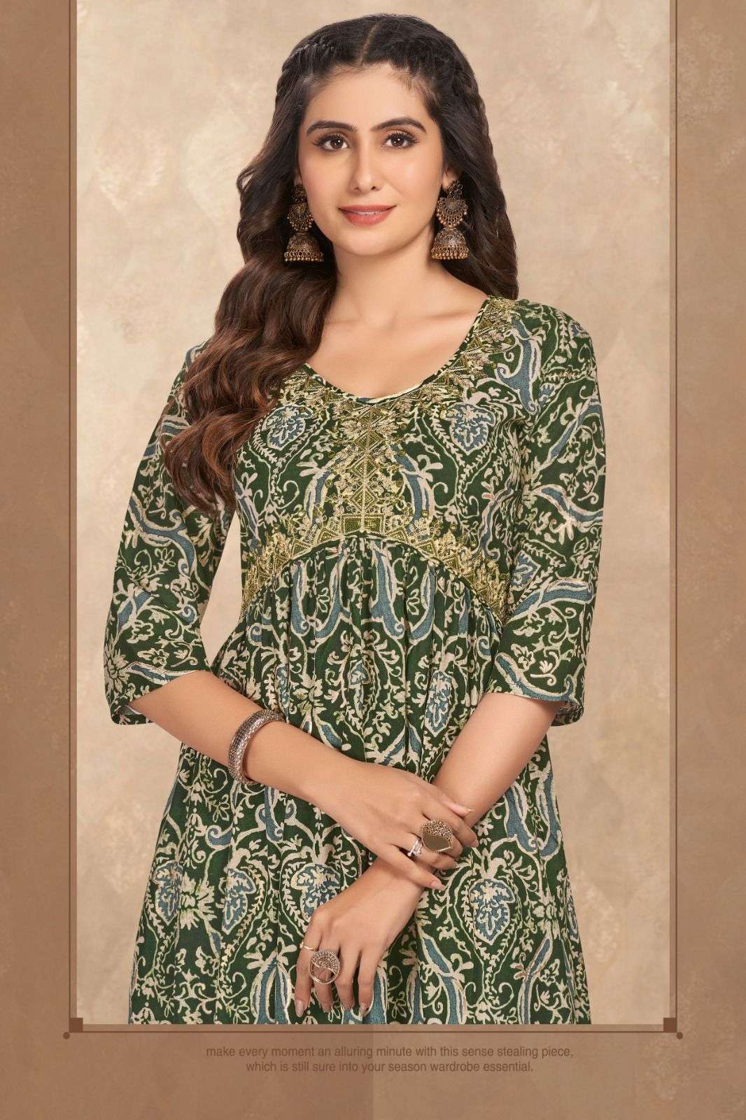 GOLDEN ANTARANGI ALIA Kurti Wholesale catalog