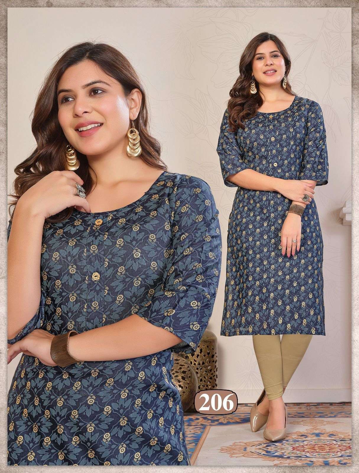 GOLDEN IMAGINE BEAUTY VOL.2 Kurti Wholesale catalog