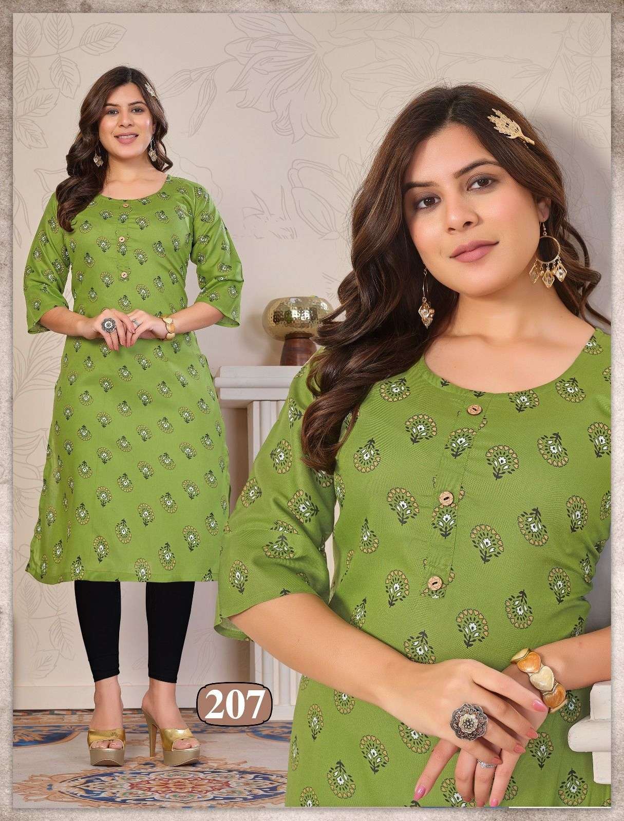 GOLDEN IMAGINE BEAUTY VOL.2 Kurti Wholesale catalog