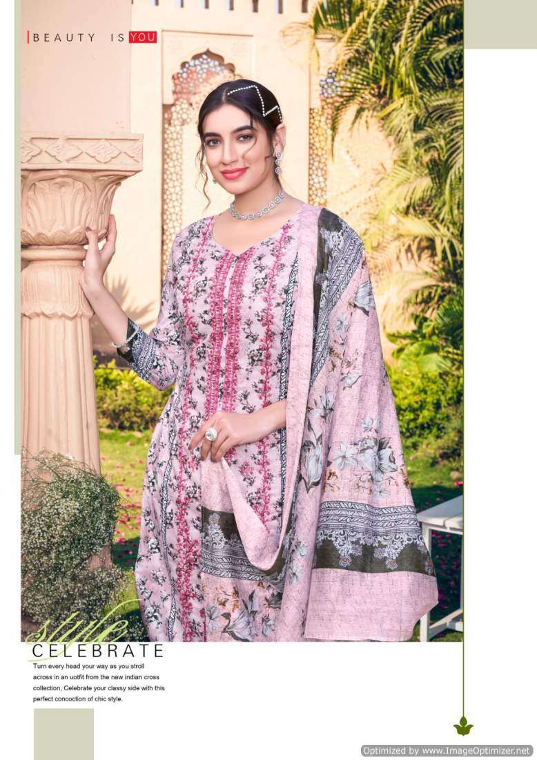 Gull A Ahmed Bin Saeed Vol-4 – Dress Material - Wholesale Catalog