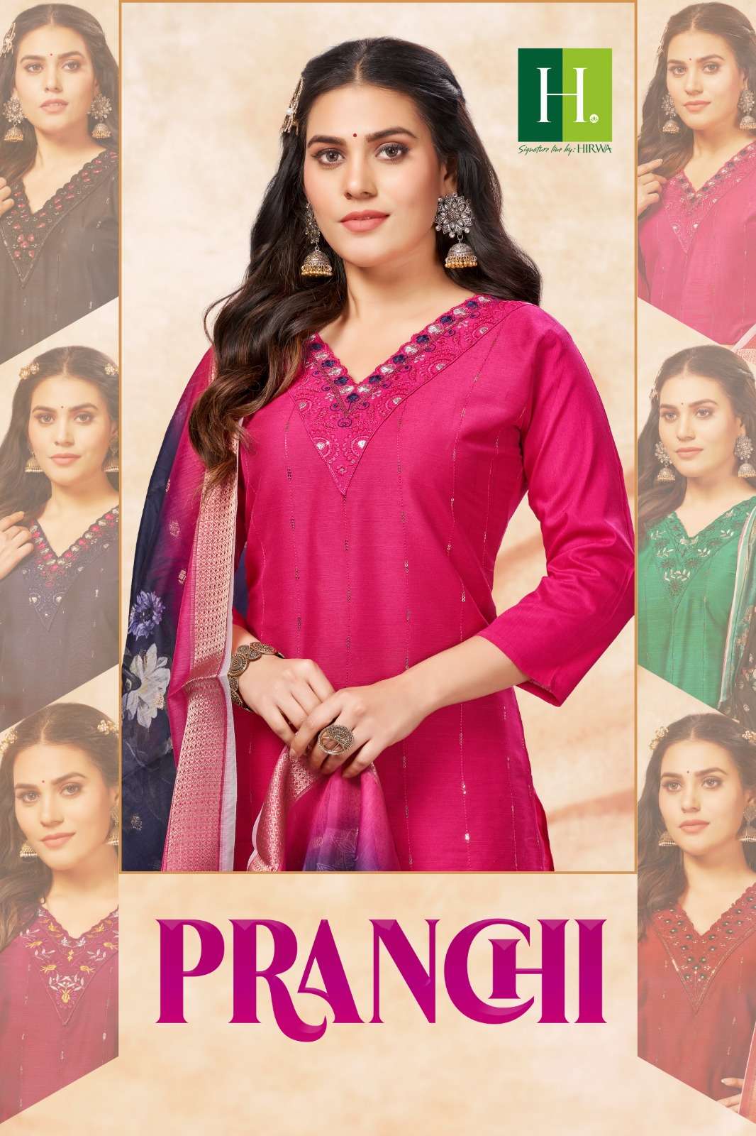 HIRWA PRANCHI Kurti Wholesale catalog