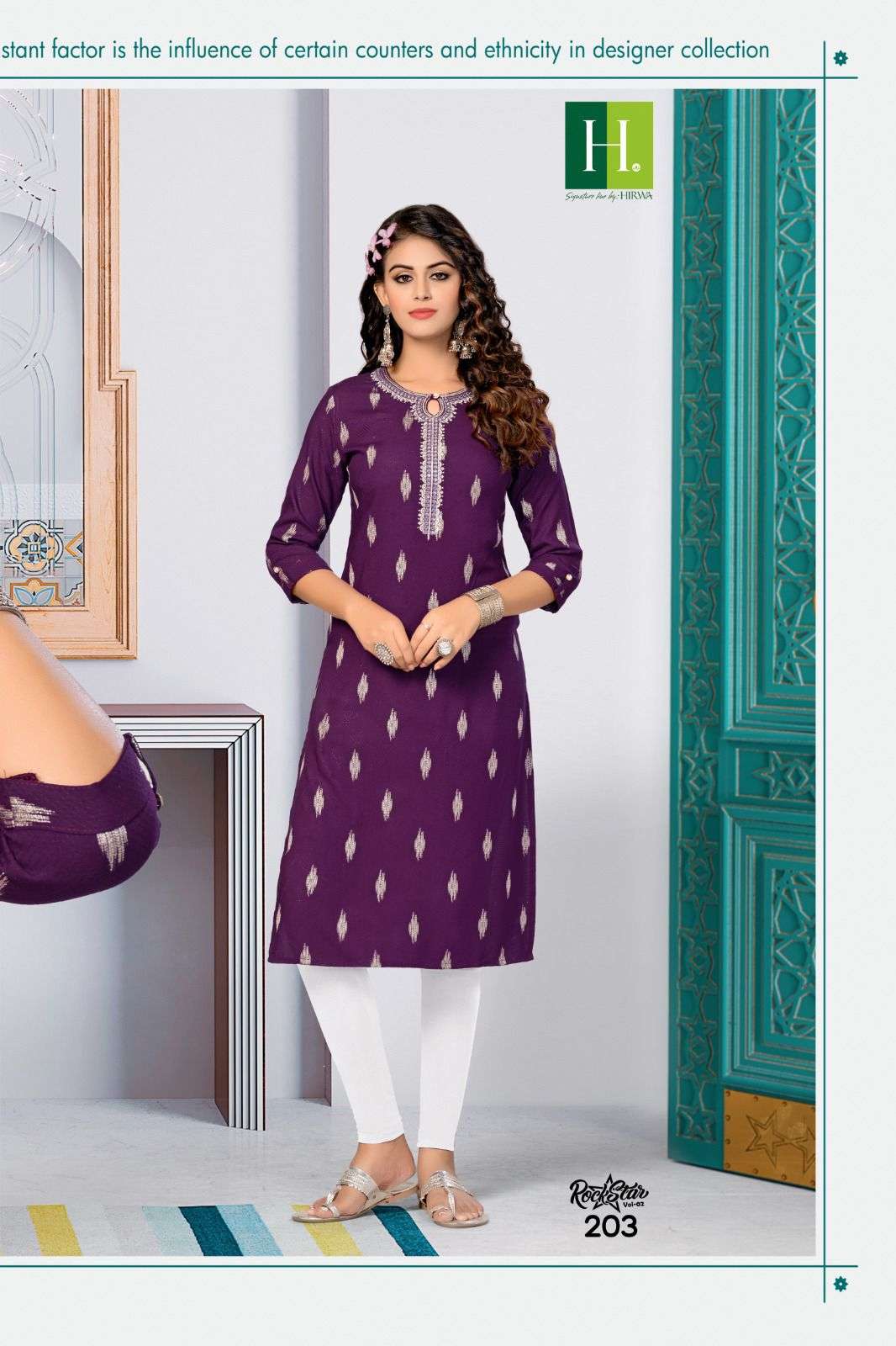 HIRWA ROCKSTAR VOL-2 Kurti Wholesale catalog