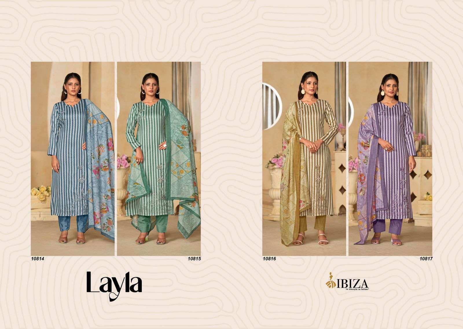 Ibiza Layla Jam Cotton Digital Print Salwar Kameez Wholesale catalog