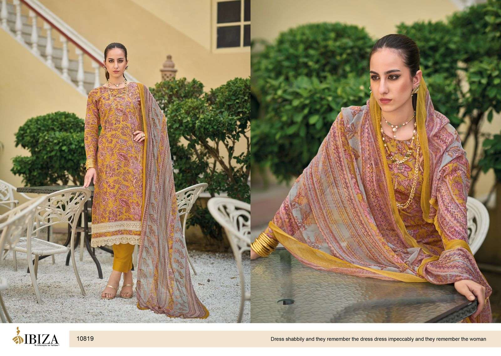 Ibiza Yuvti Lawn Cotton Designer Salwar Suits Wholesale catalog