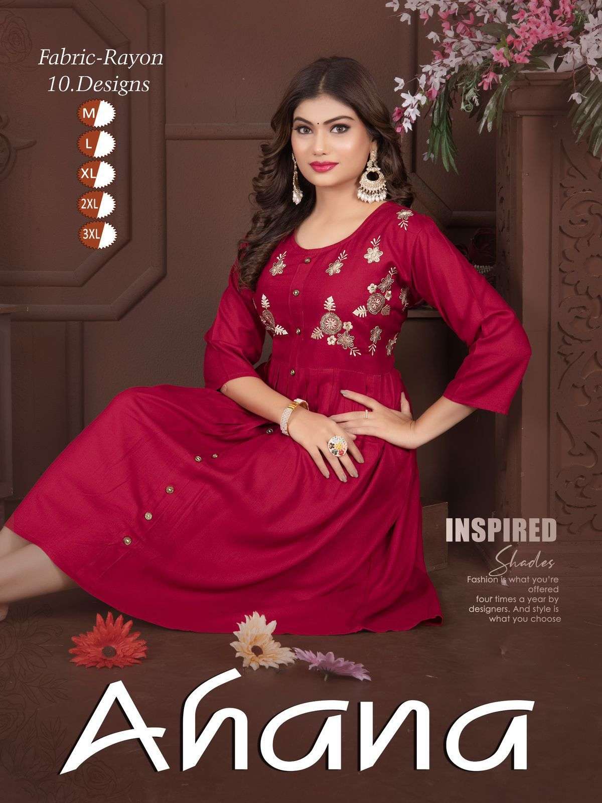 JLF AHANA VOL.1 Kurti Wholesale catalog