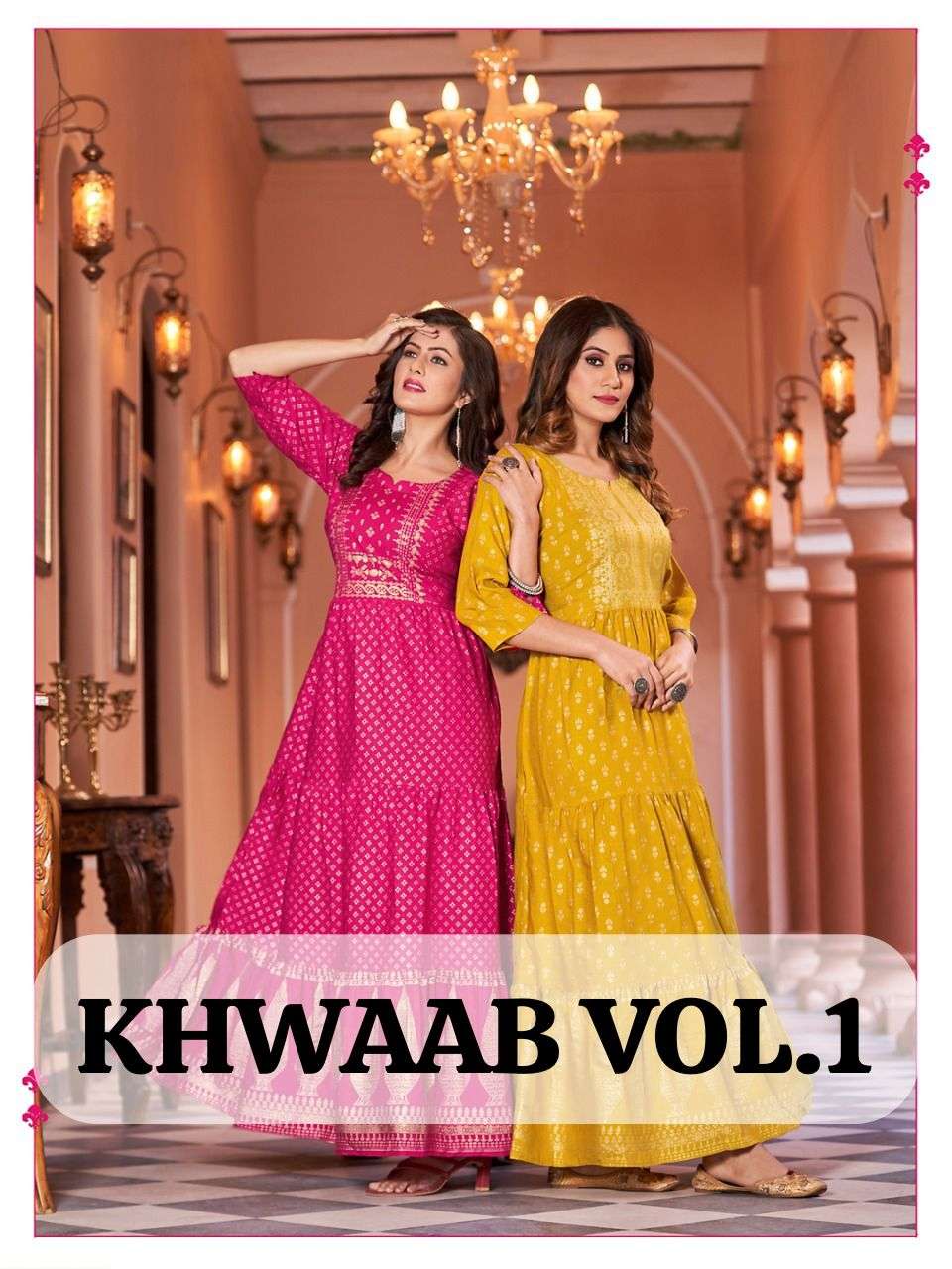 JLF KHWAAB VOL.1 Kurti Wholesale catalog