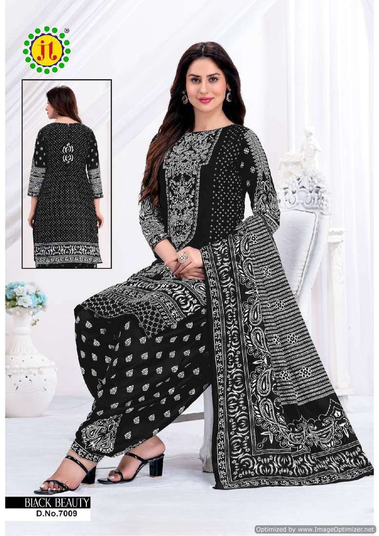 JT Black Beauty Vol-7 – Dress Material - Wholesale Catalog