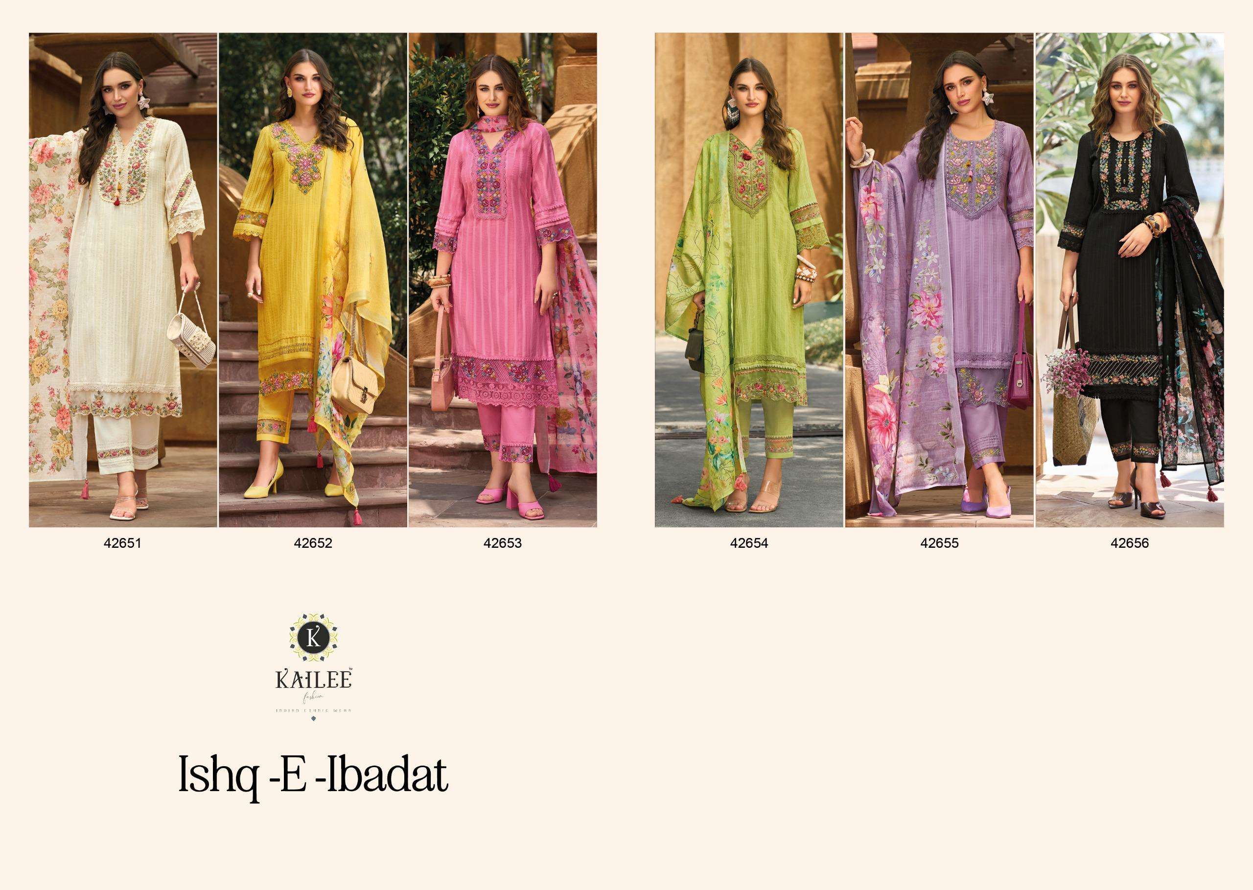 KAILEE FASHION ISHQ - E -IBADAT Kurti Wholesale catalog