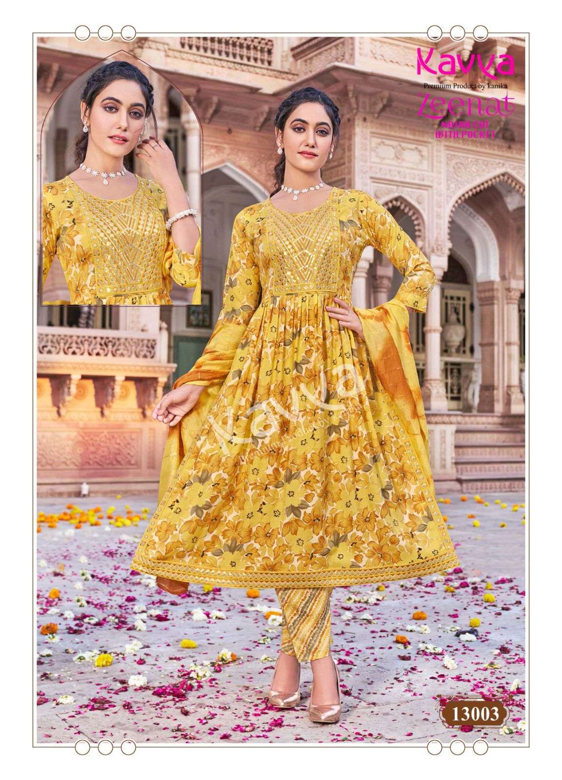 KAVYA ZEENAT VOL 13 Kurti Wholesale catalog