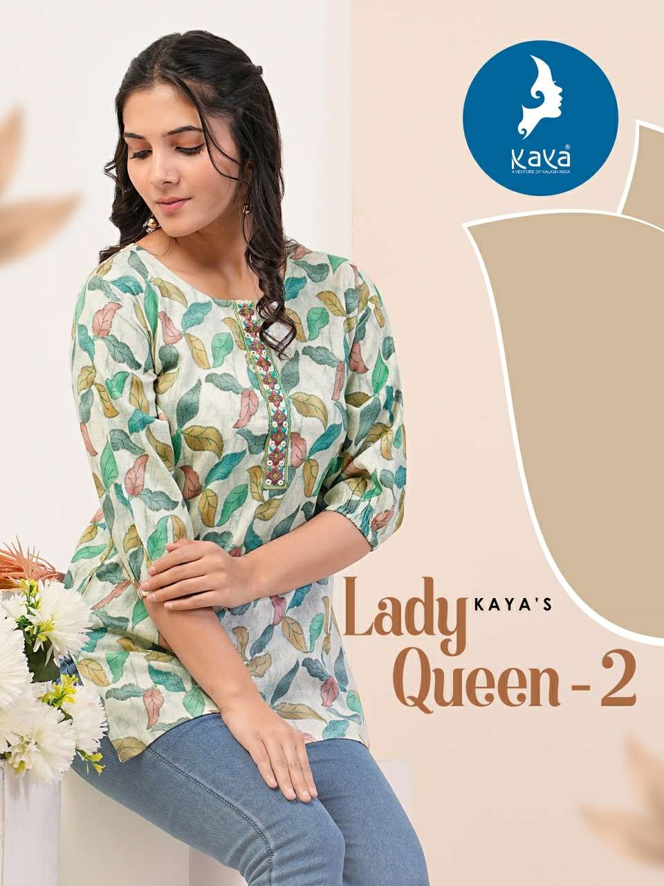 KAYA LADY QUEEN 2 Kurti Wholesale catalog