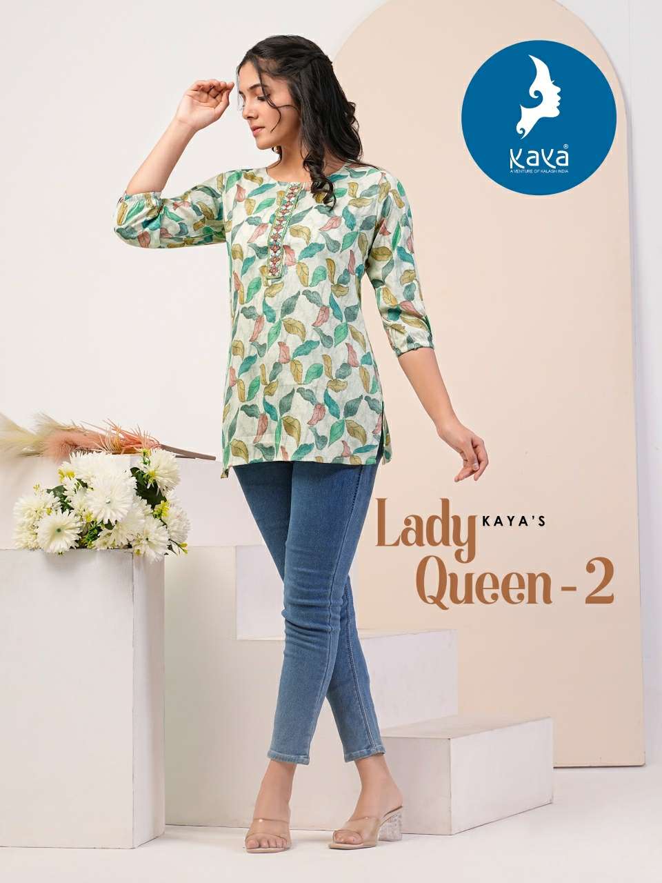 KAYA LADY QUEEN 2 Kurti Wholesale catalog