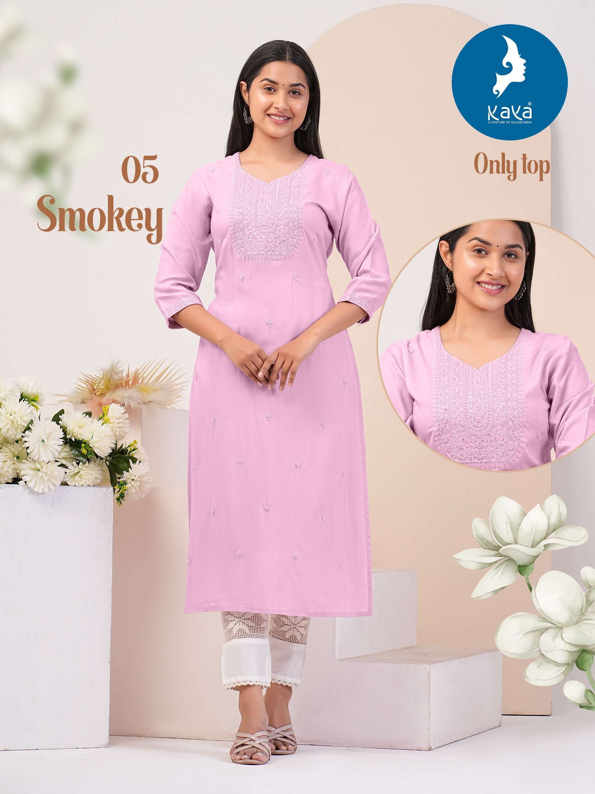 KAYA SMOKEY Kurti Wholesale catalog