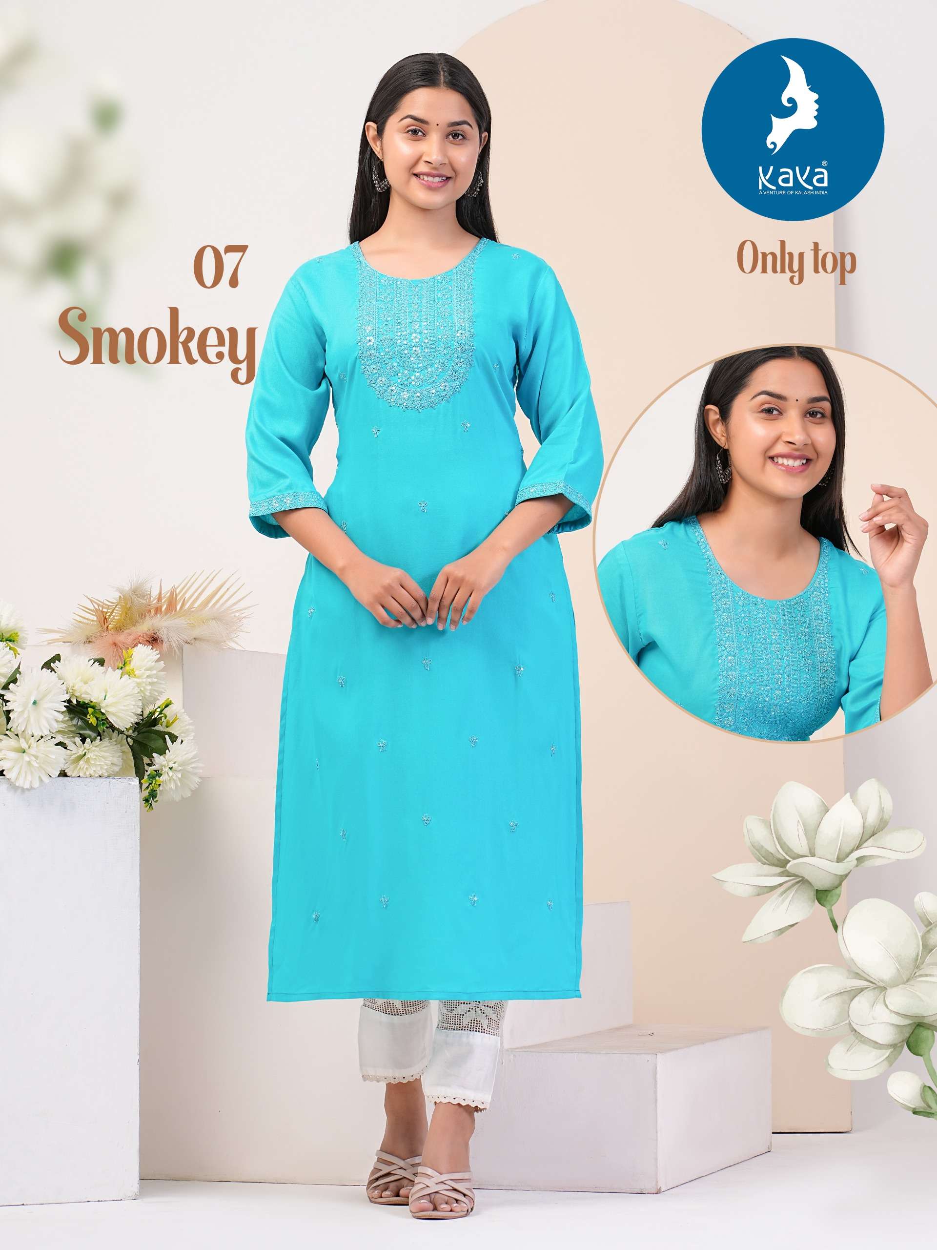 KAYA SMOKEY Kurti Wholesale catalog