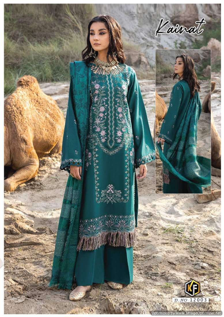 Keval Kainnat Vol-12 – Dress Material - Wholesale Catalog