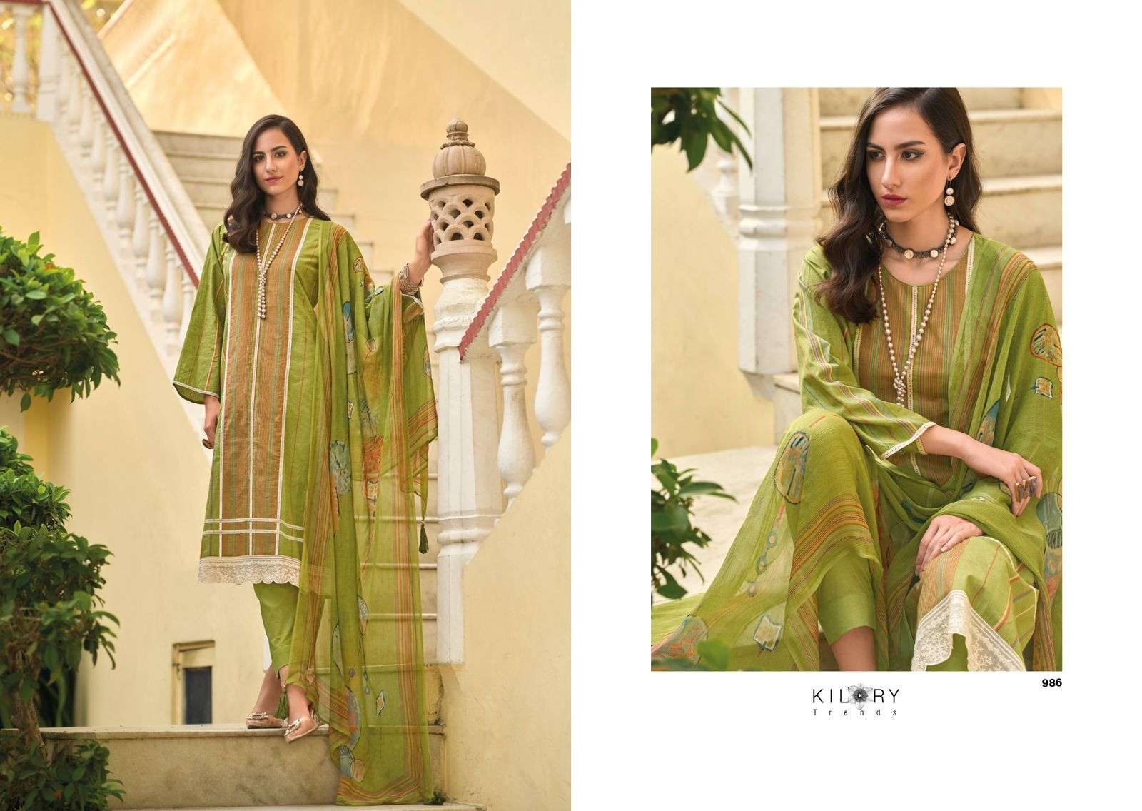 Kilory Legacy Of Summer Lawn Cotton Digital Printed Salwar Kameez Wholesale catalog