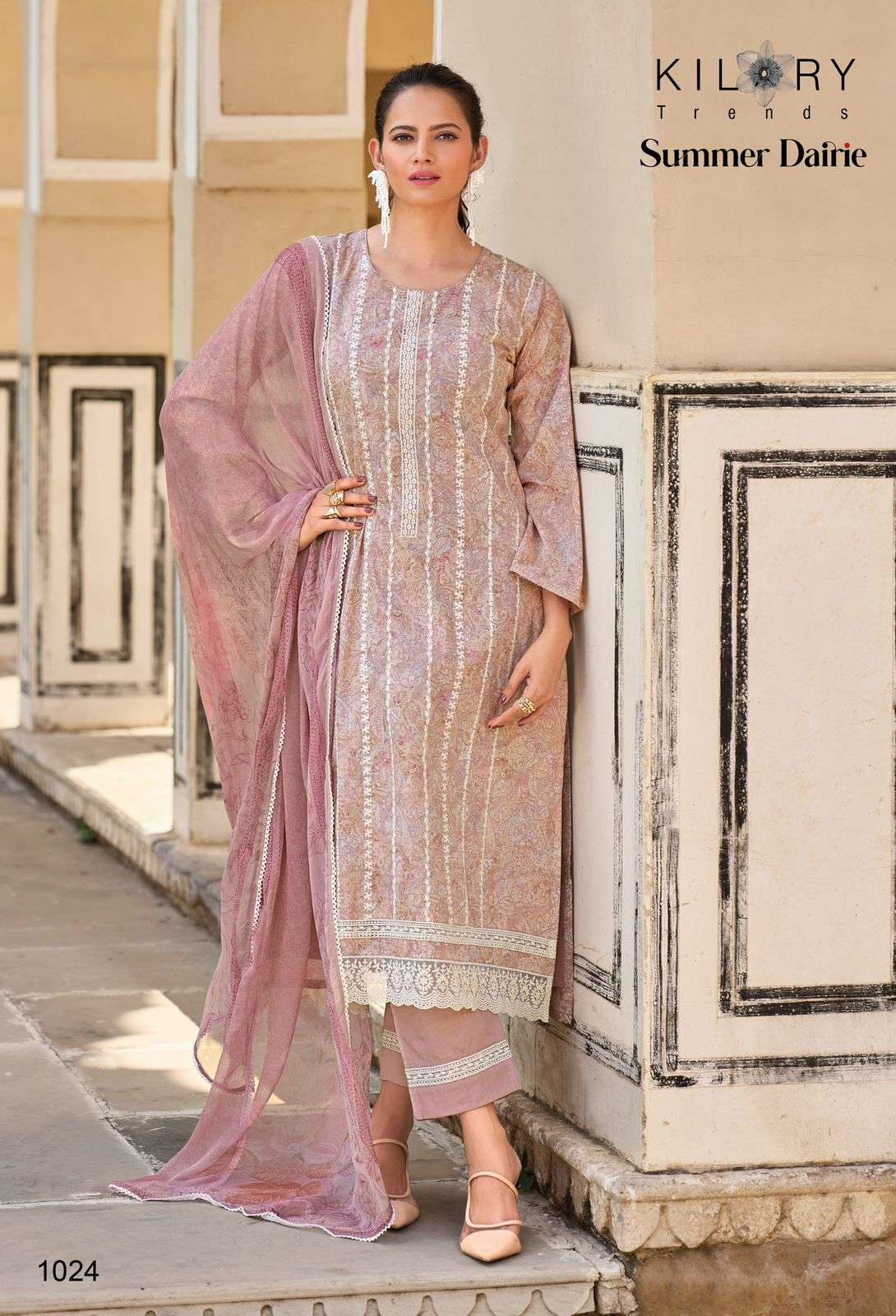 Kilory Summer Dairie Lawn Cotton Salwar Kameez Wholesale catalog