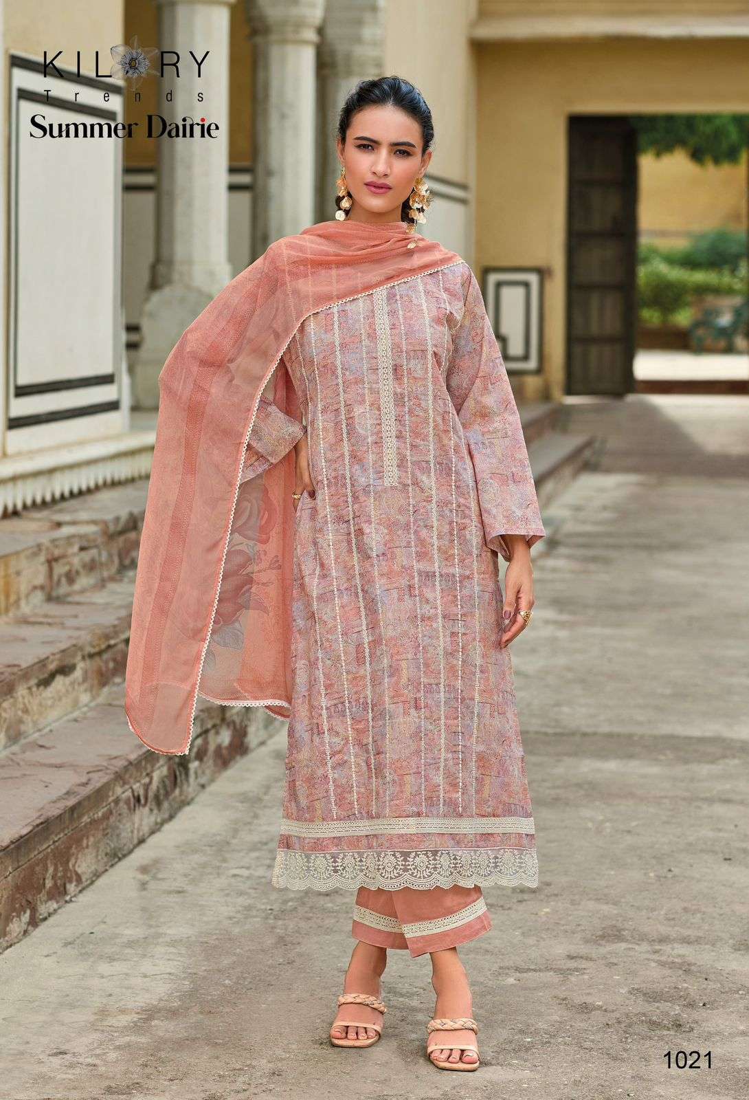 Kilory Summer Dairie Lawn Cotton Salwar Kameez Wholesale catalog