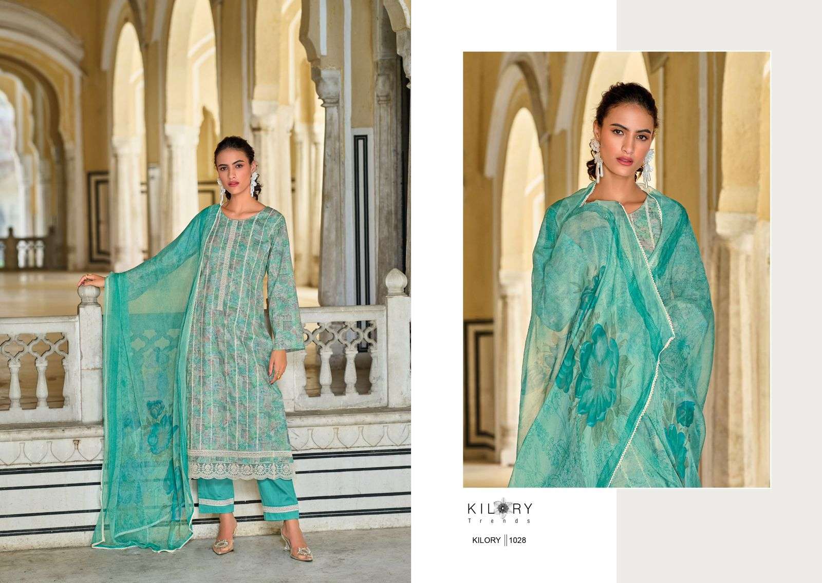 Kilory Summer Dairie Lawn Cotton Salwar Kameez Wholesale catalog