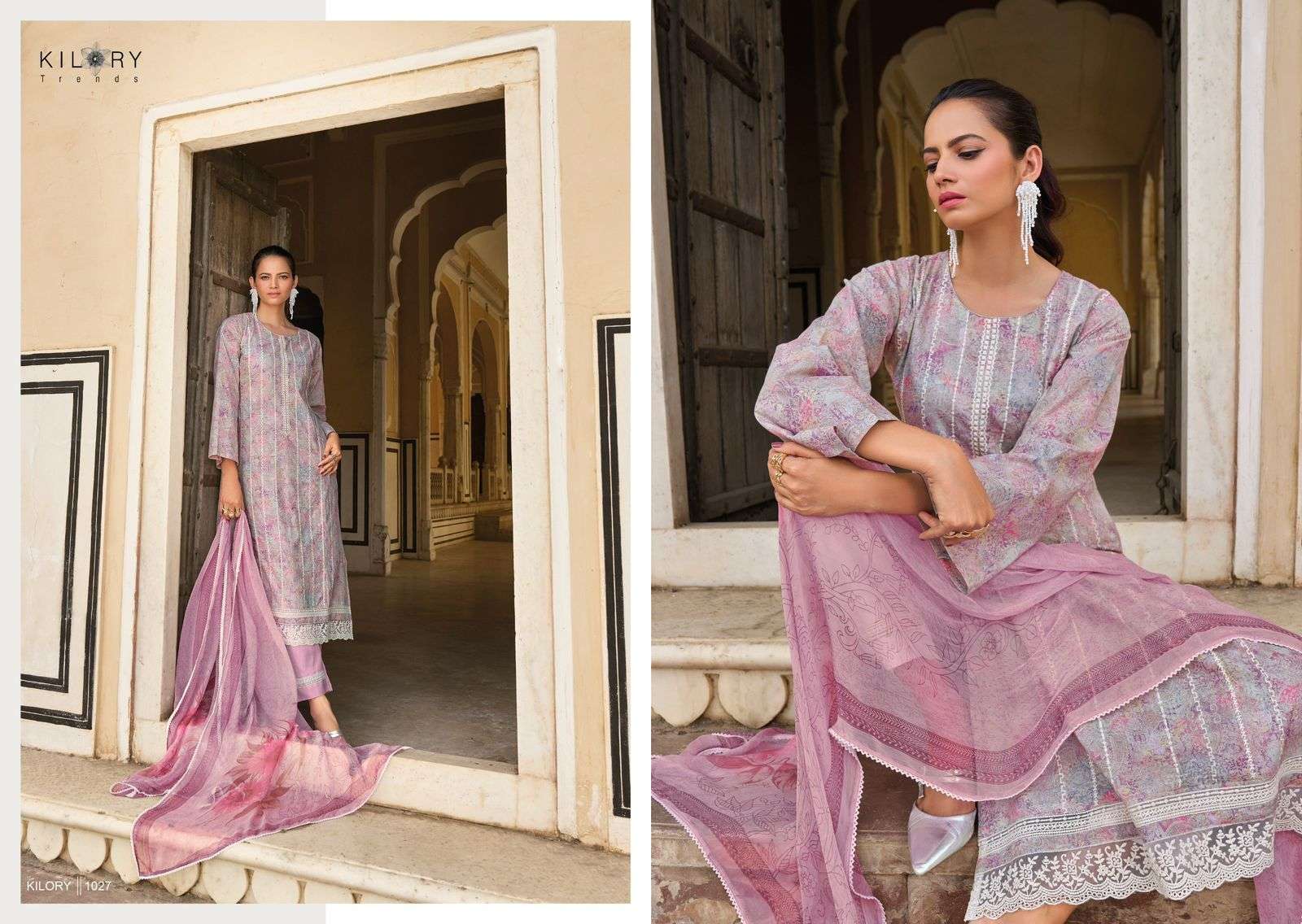 Kilory Summer Dairie Lawn Cotton Salwar Kameez Wholesale catalog