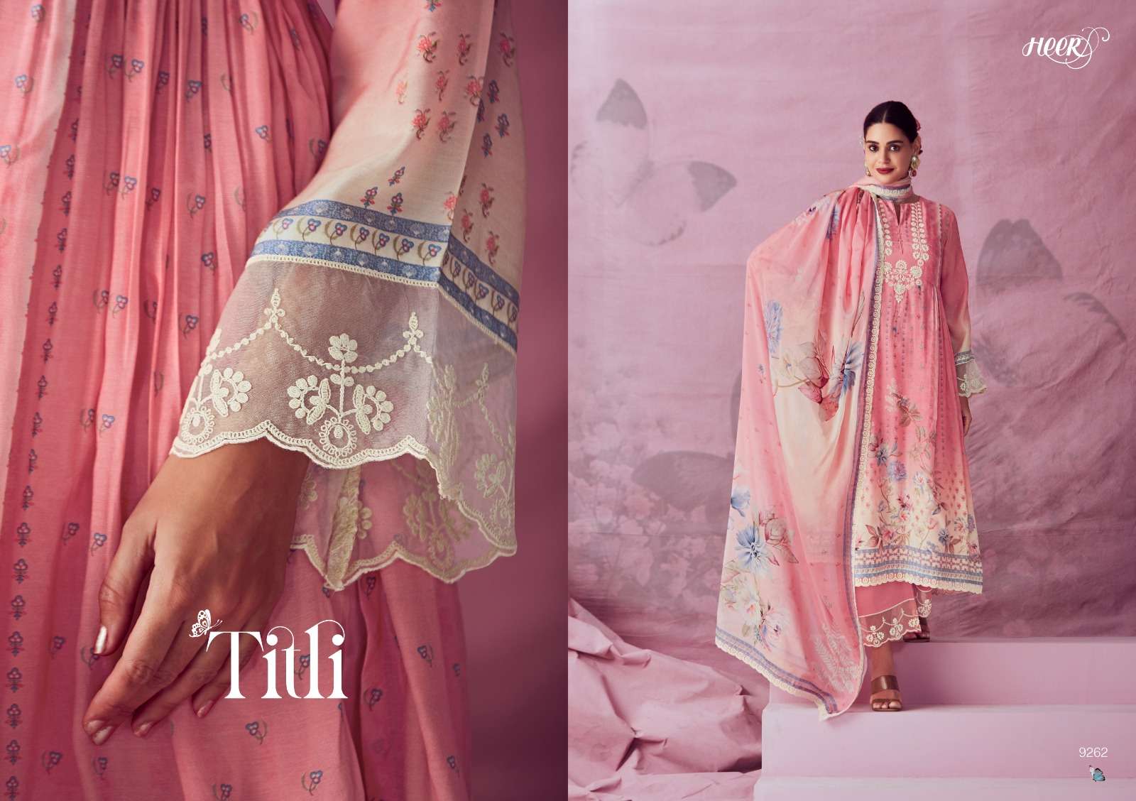 Kimora Heer Titli Fancy Designer Salwar Kameez Wholesale catalog