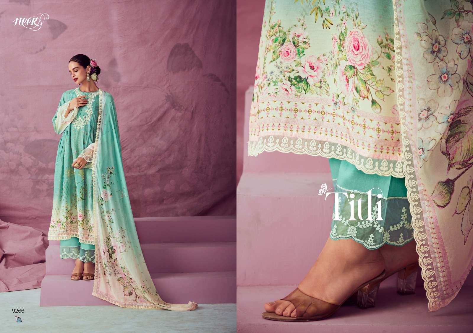 Kimora Heer Titli Fancy Designer Salwar Kameez Wholesale catalog