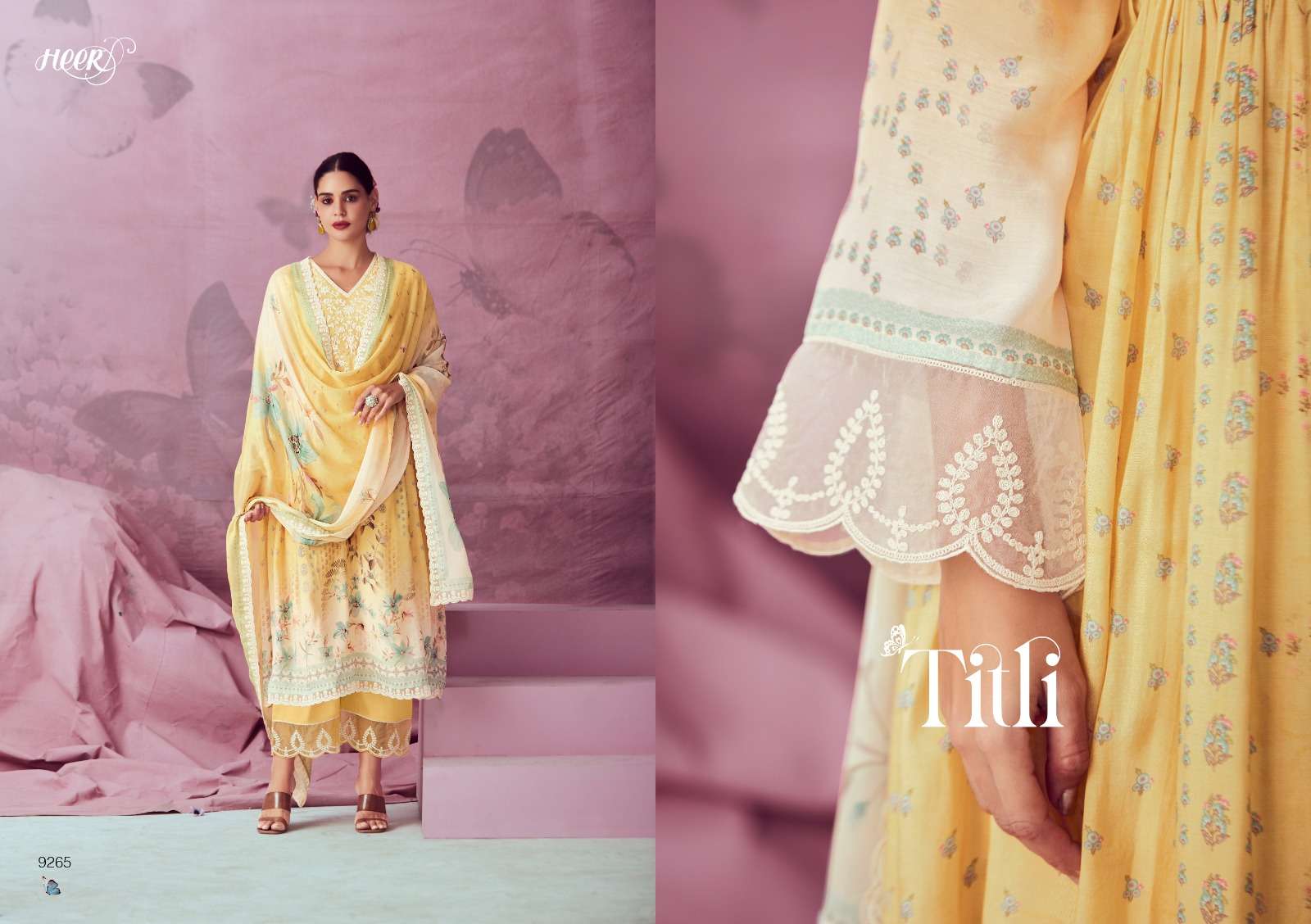 Kimora Heer Titli Fancy Designer Salwar Kameez Wholesale catalog