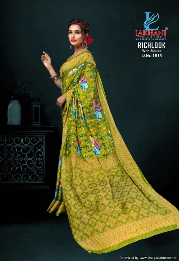 Lakhani Rich Look Vol-18 -Cotton Saree -Wholesale Catalog