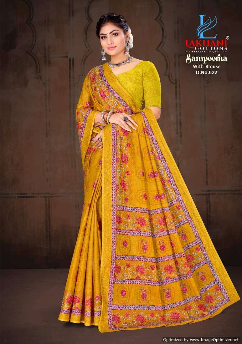 Lakhani Sampoorna Vol-6 – Cotton Sarees - Wholesale Catalog