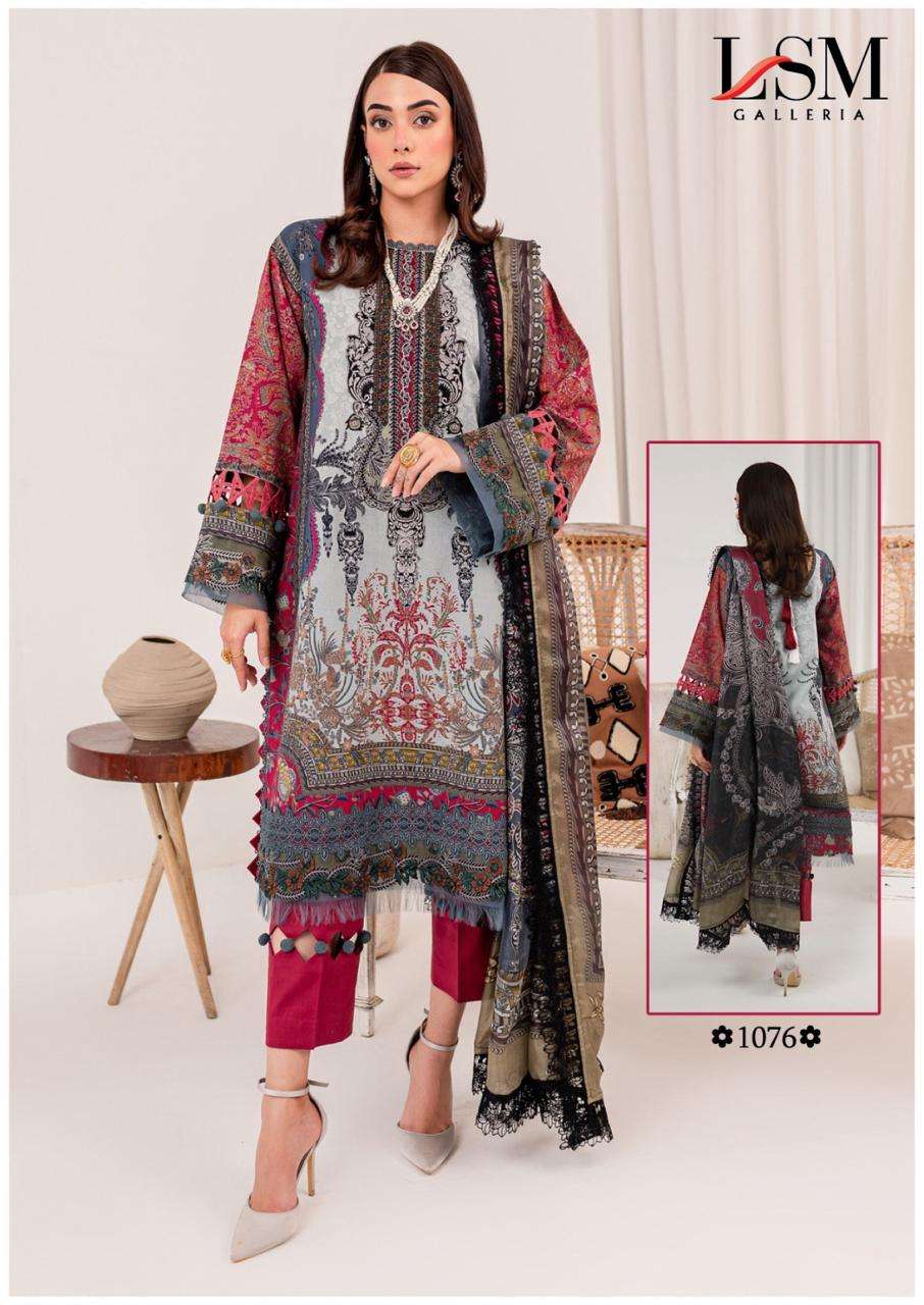 Lsm Parian Dream Vol 8 Heavy Luxury Lawn Pakistani Suits Wholesale catalog