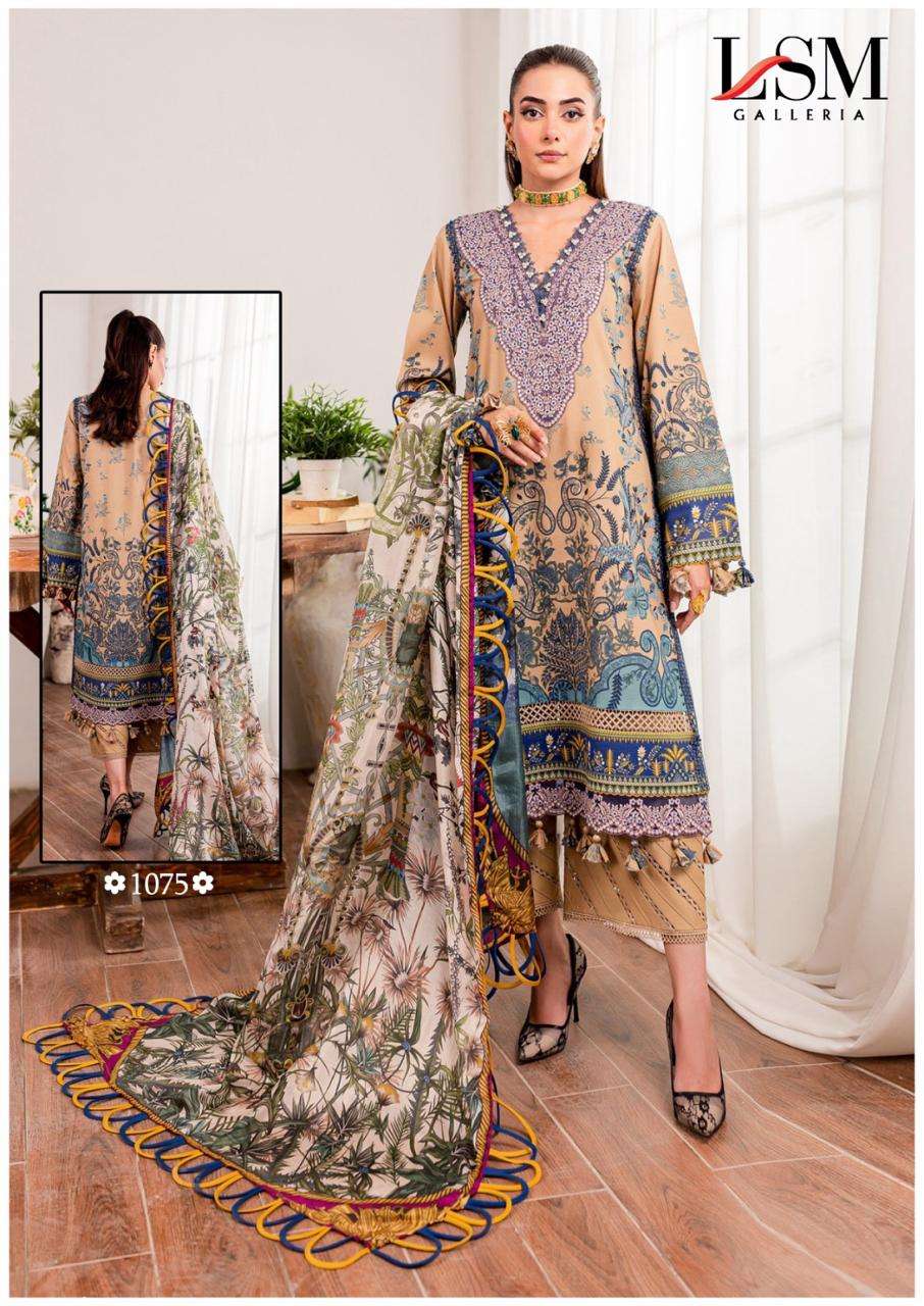 Lsm Parian Dream Vol 8 Heavy Luxury Lawn Pakistani Suits Wholesale catalog