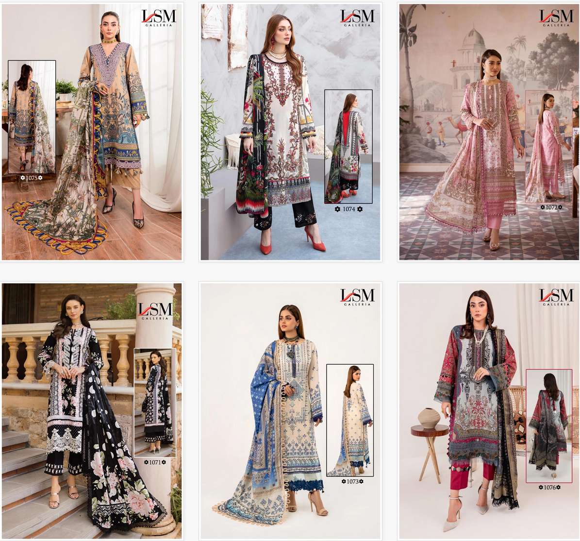 Lsm Parian Dream Vol 8 Heavy Luxury Lawn Pakistani Suits Wholesale catalog