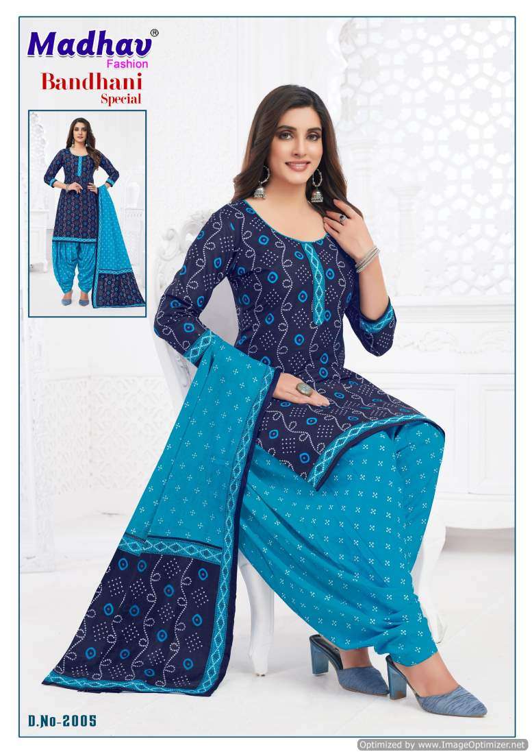Madhav Bandhani Special Vol-2 – Dress Material - Wholesale Catalog