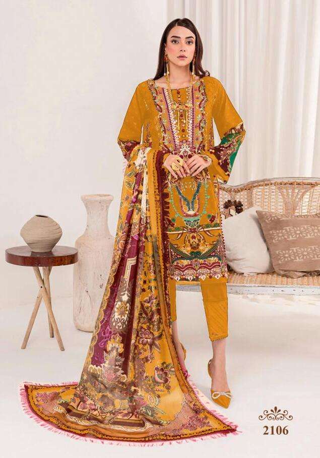 Majesty Cotton Quine Cotton Dupatta Pakistani Suit Wholesale catalog