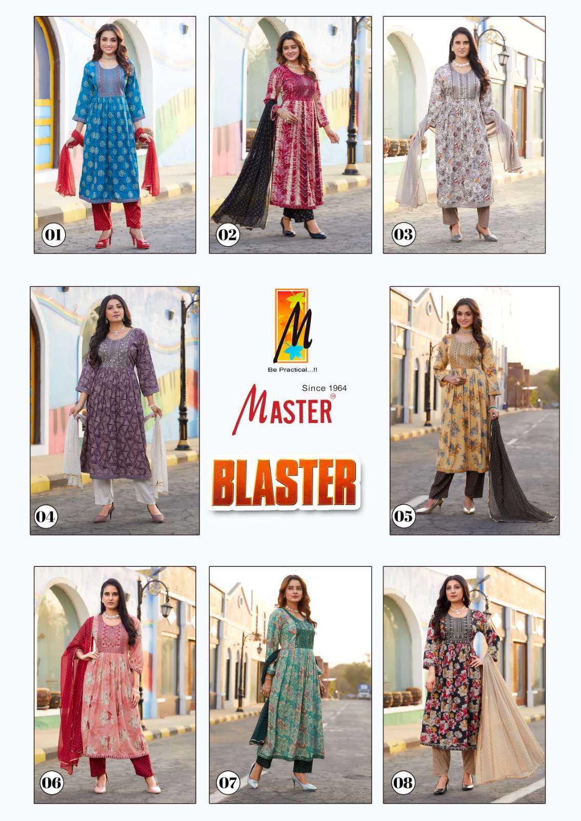 MASTER BLASTER GHERA Kurti Wholesale catalog