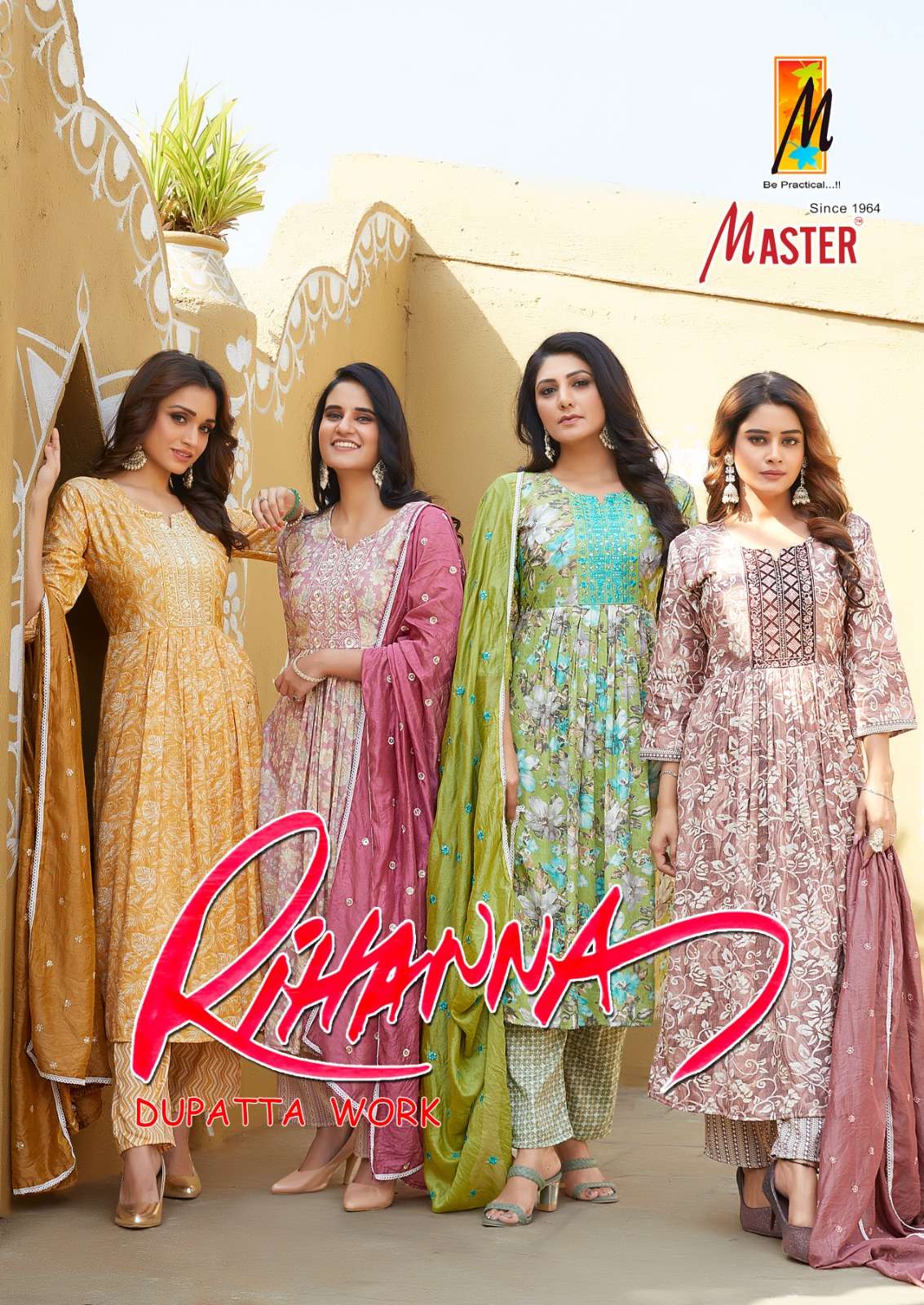 MASTER RIHANA GHERA Kurti Wholesale catalog